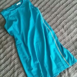 Calvin Klein Turquoise dress sz. 14